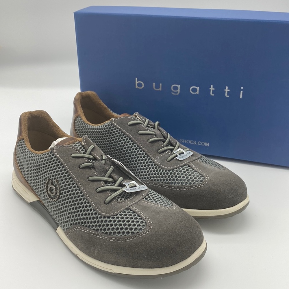 NWT Bugatti Men's Stowe Perforated Sneakers Size US 11 (EUR 44)